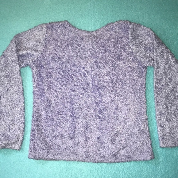 Basic Editions sweater butterfly accent pullover but looks like 2 pieces - Picture 3 of 5